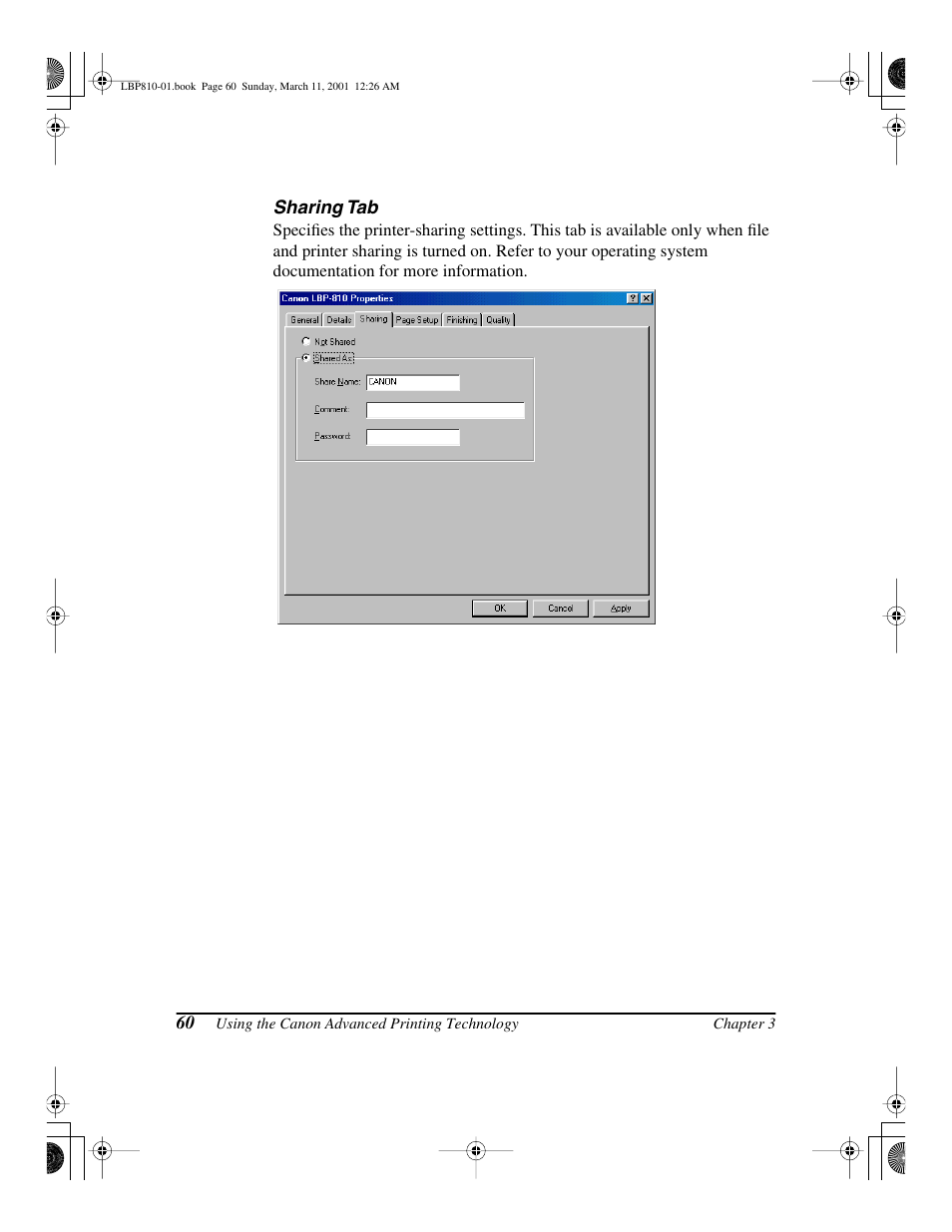 Canon LBP-810 User Manual | Page 76 / 180