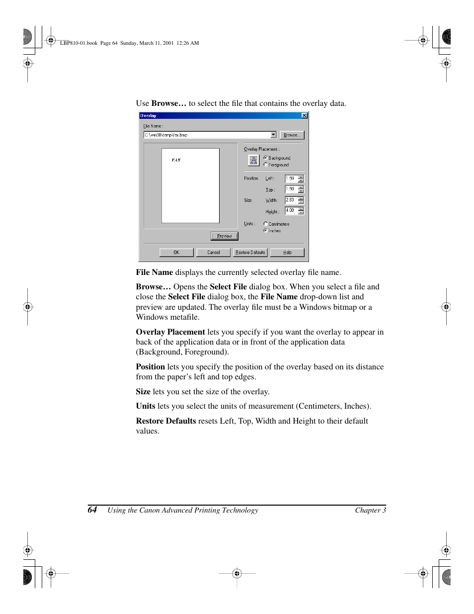 Canon LBP-810 User Manual | Page 80 / 180