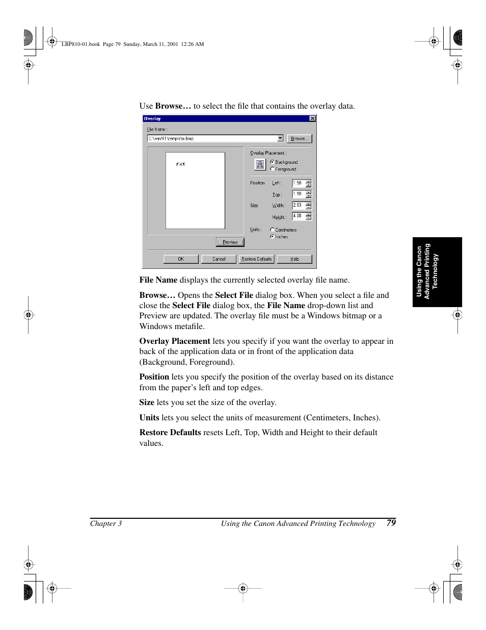 Canon LBP-810 User Manual | Page 95 / 180