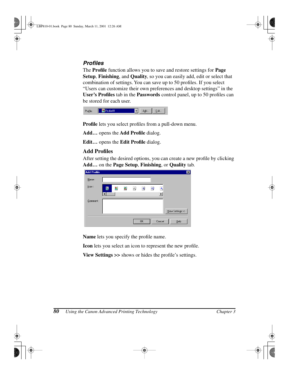 Canon LBP-810 User Manual | Page 96 / 180