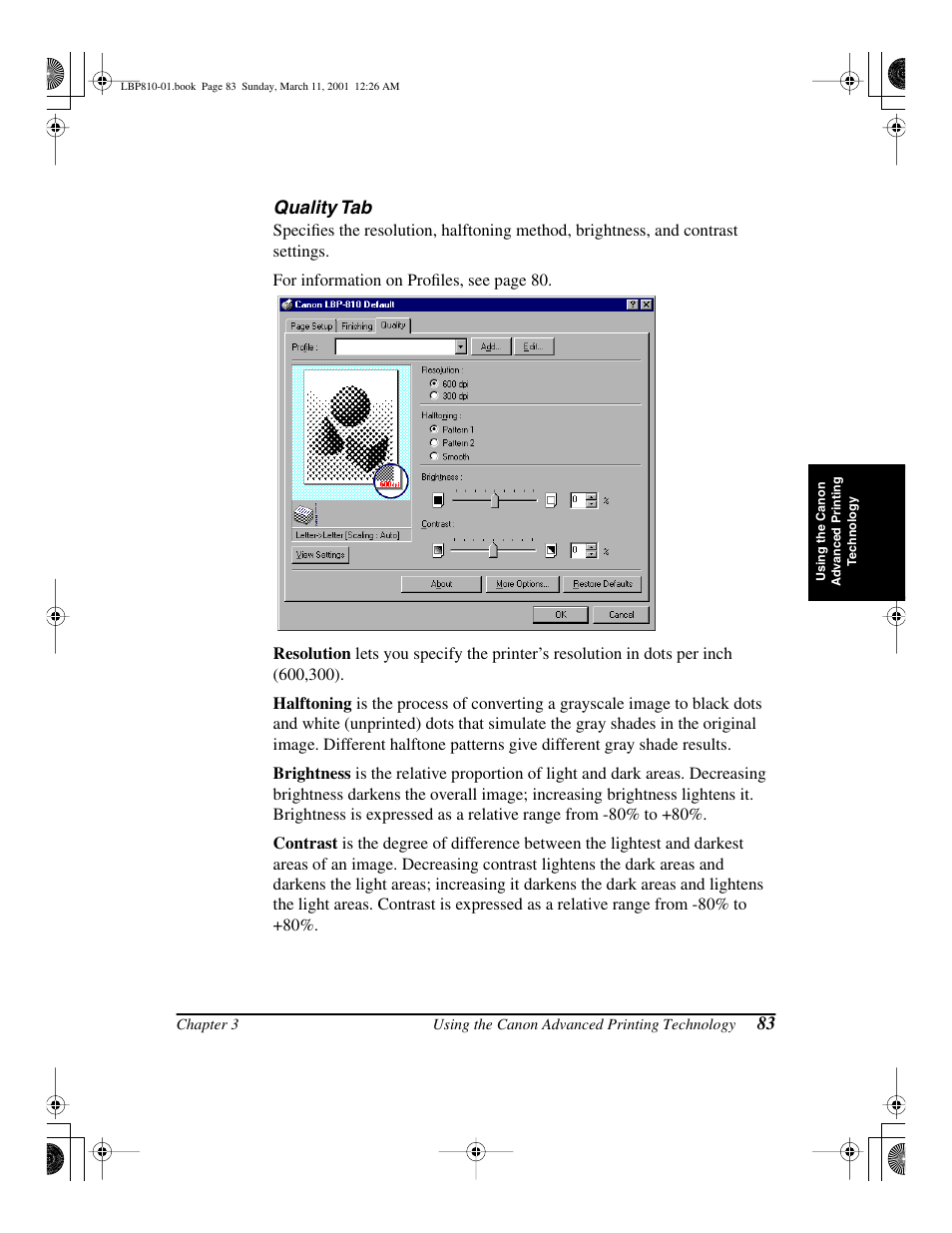 Canon LBP-810 User Manual | Page 99 / 180