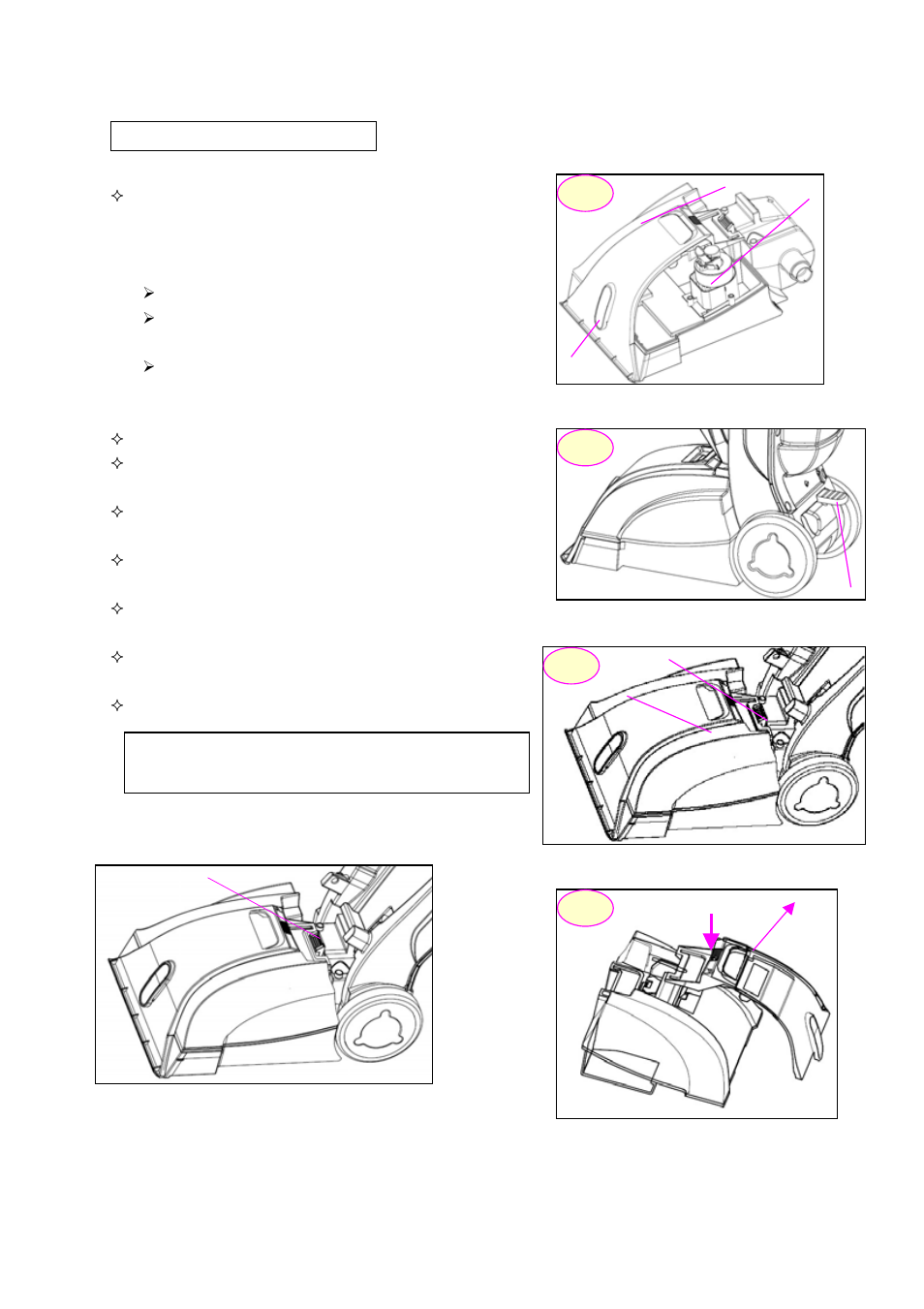 Empty the recovery tank | Campomatic RS600 User Manual | Page 7 / 10