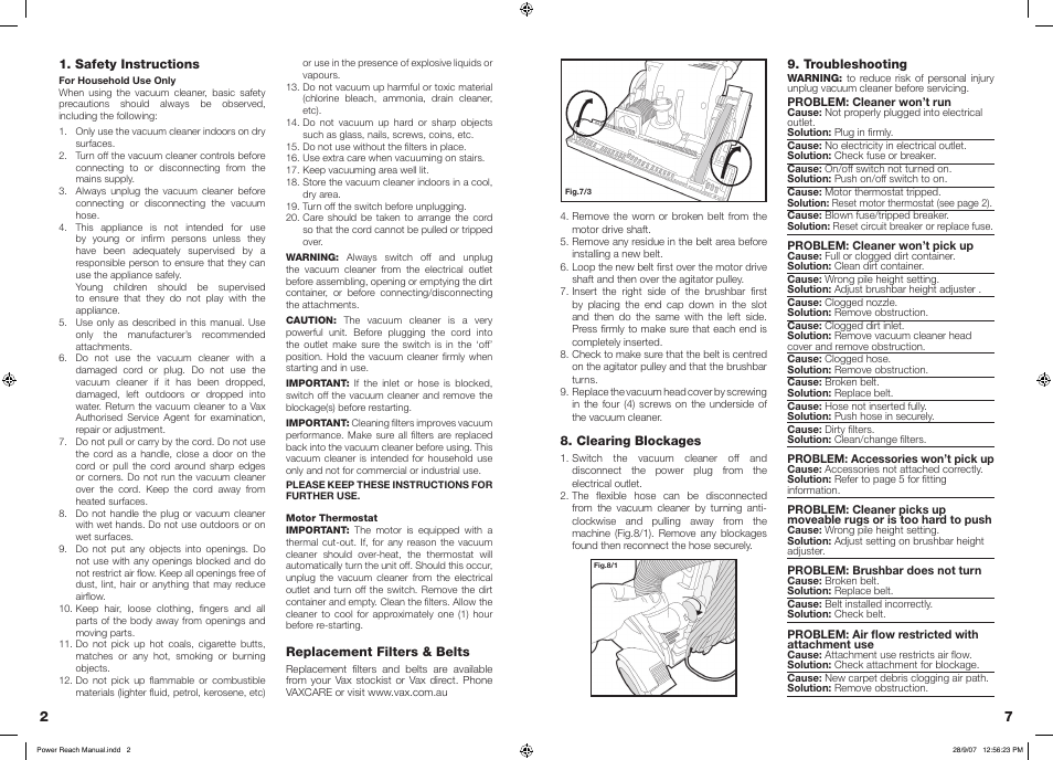 Campomatic UC990B Tornado User Manual | Page 2 / 4