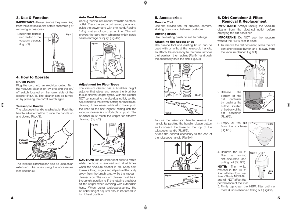 Campomatic UC990B Tornado User Manual | Page 4 / 4