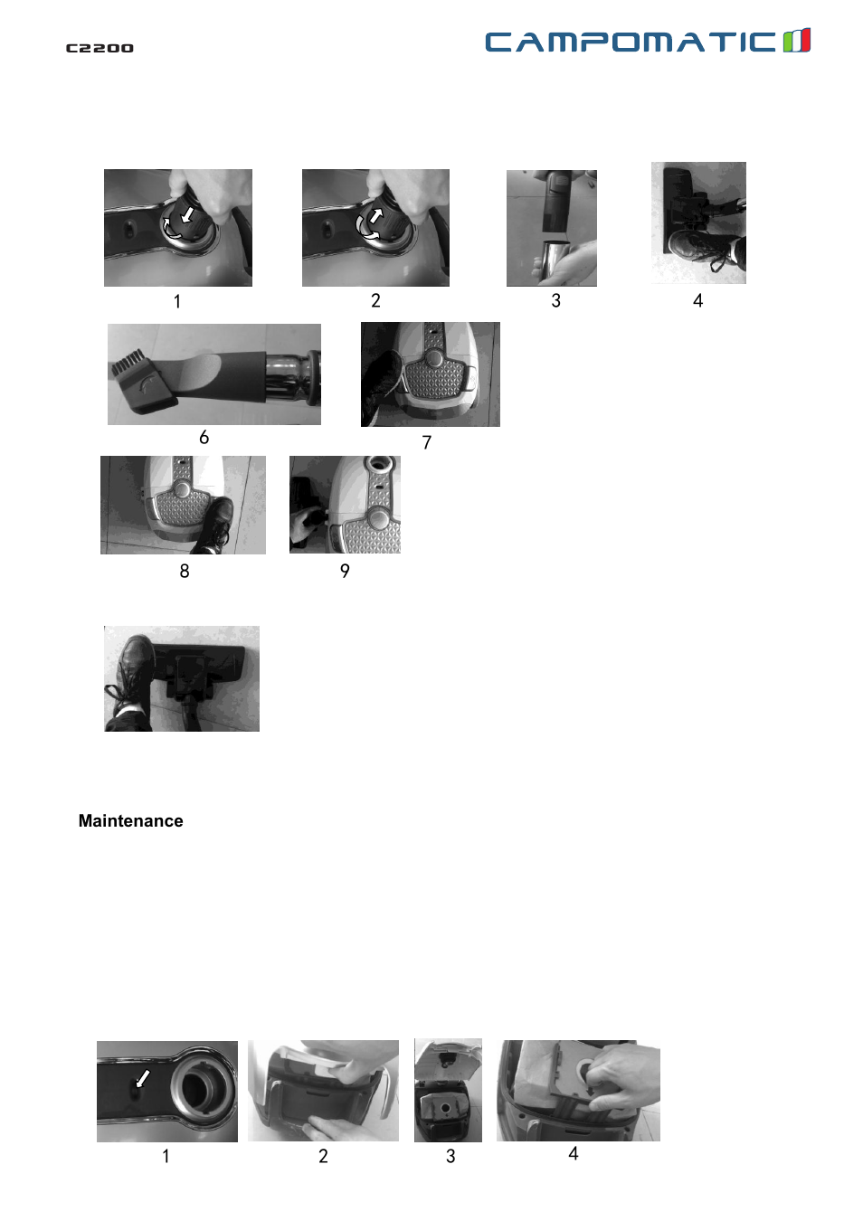 Campomatic VC2200 User Manual | Page 5 / 6