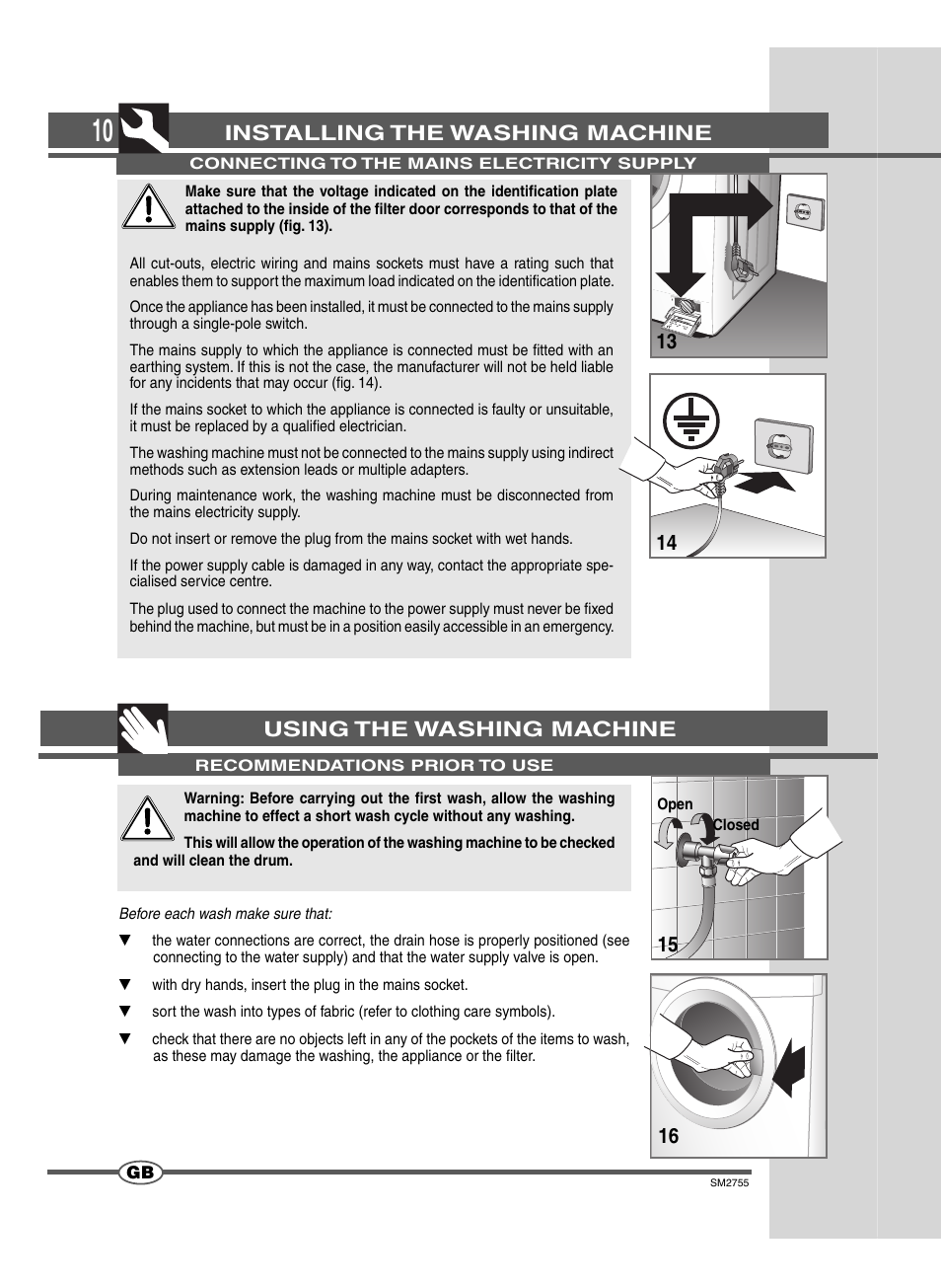 Campomatic WM747 Inox Jumbo User Manual | Page 7 / 14