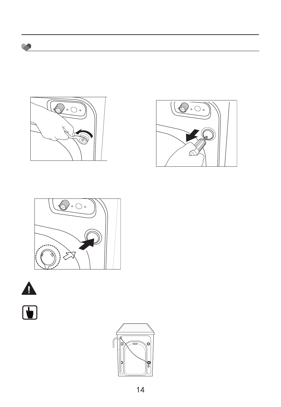 Service instructions | Campomatic WM80LS User Manual | Page 15 / 35