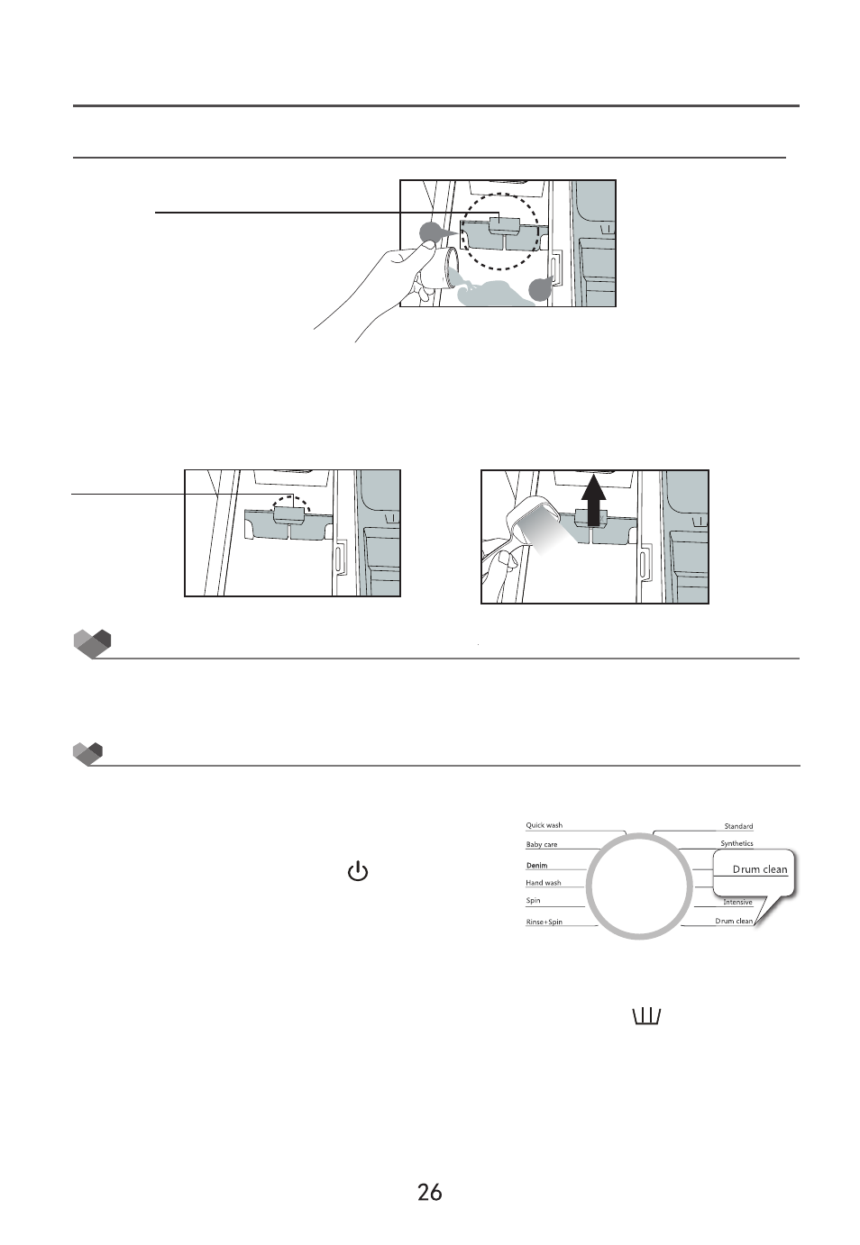 Maintaining the washing machine, Service instructions | Campomatic WM80LS User Manual | Page 27 / 35
