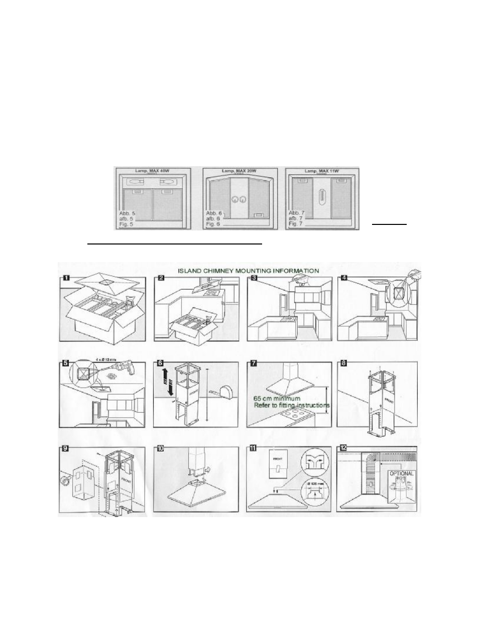 Caple F Series Chimney User Manual | Page 6 / 7