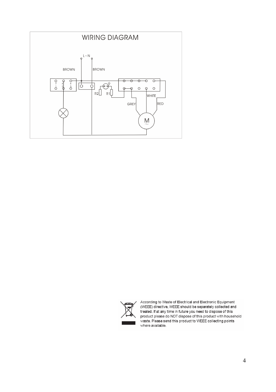 Caple FSCHW5 User Manual | Page 5 / 5