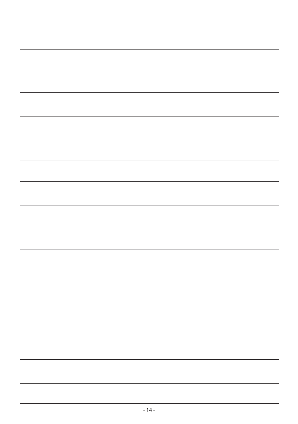 Caple MI360 User Manual | Page 14 / 16