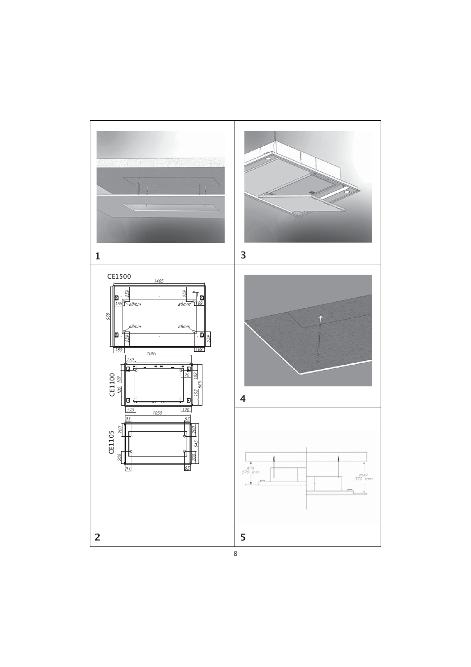 Caple CE1105 User Manual | Page 8 / 12