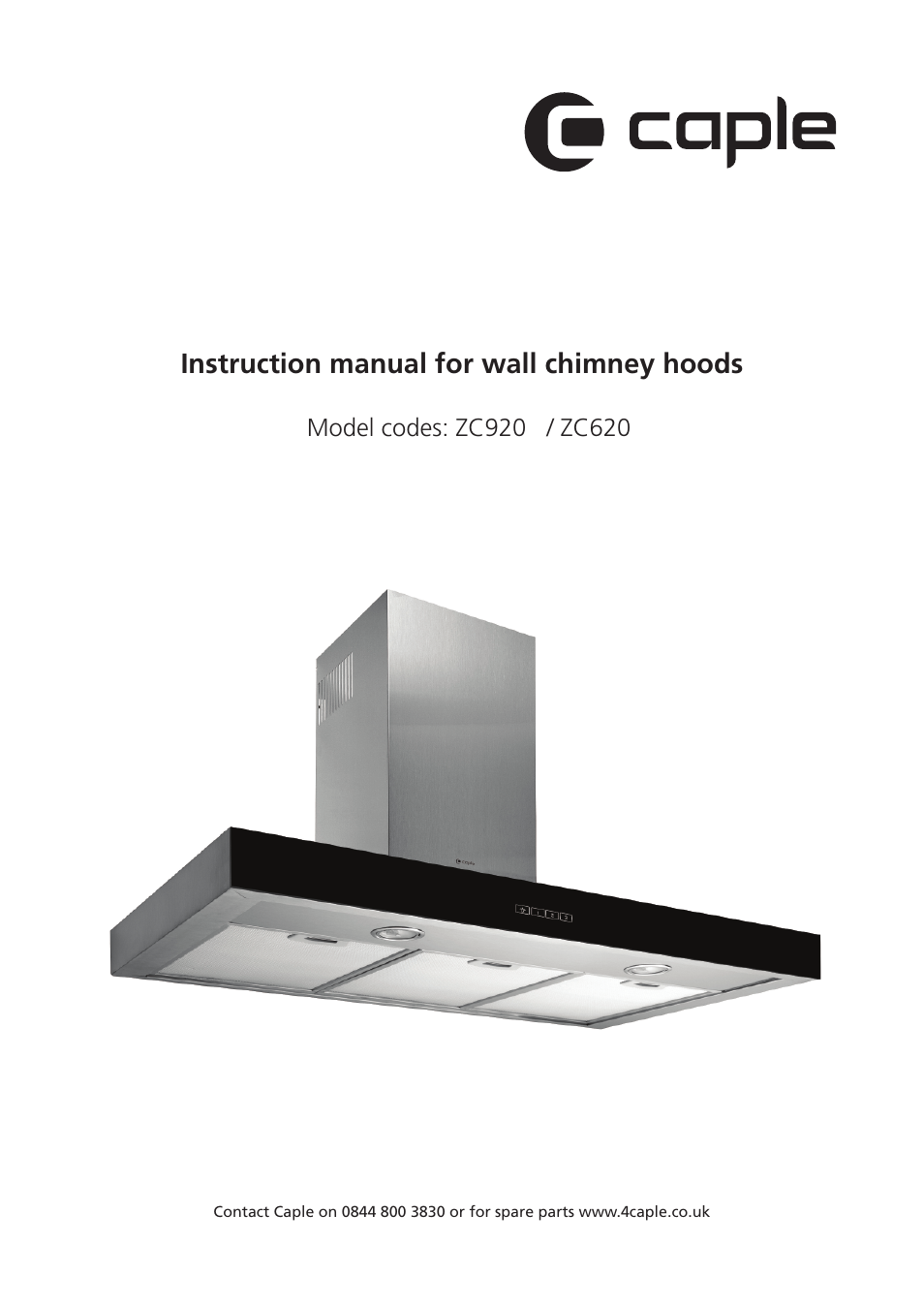 Caple ZC620 User Manual | 13 pages