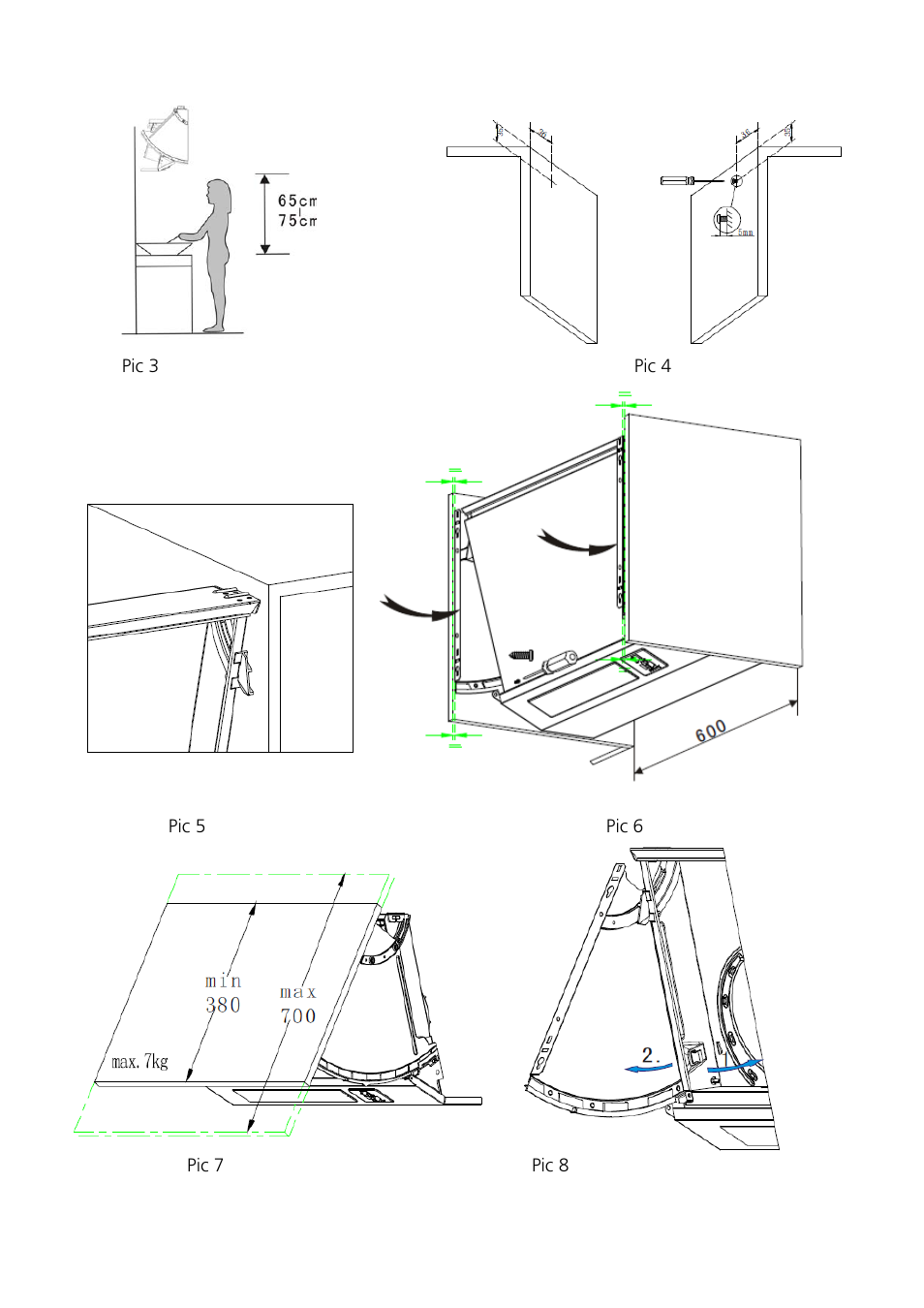 Caple 1MINCH7 User Manual | Page 6 / 10