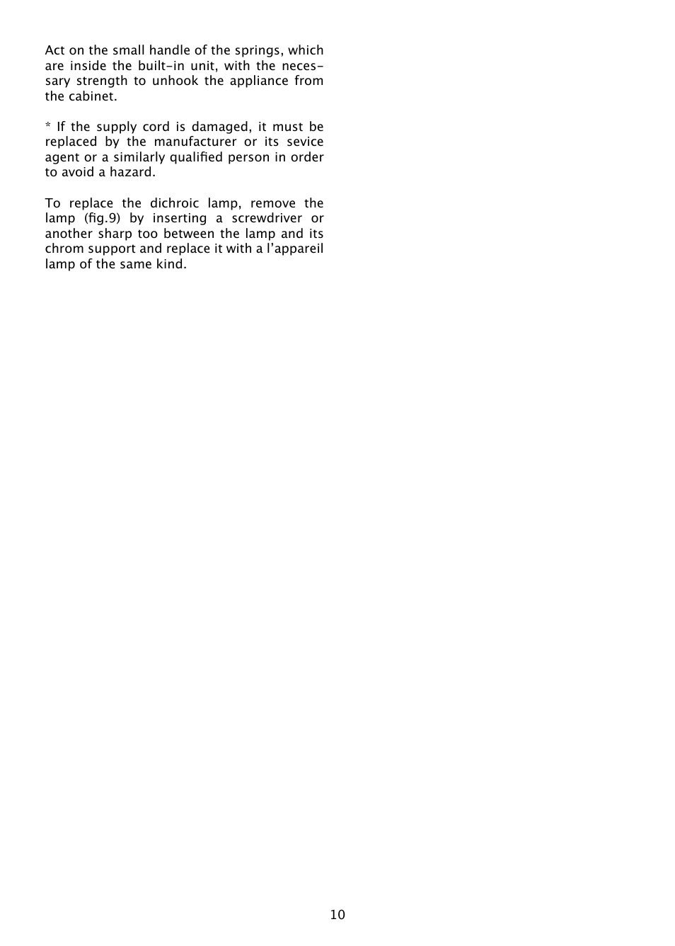 Caple ST850SS User Manual | Page 6 / 8