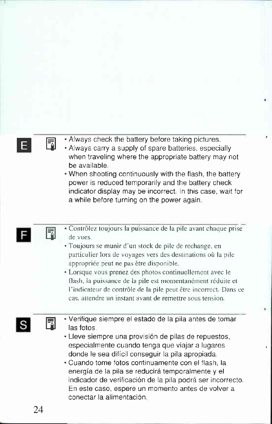 Canon 80 Tele User Manual | Page 24 / 84