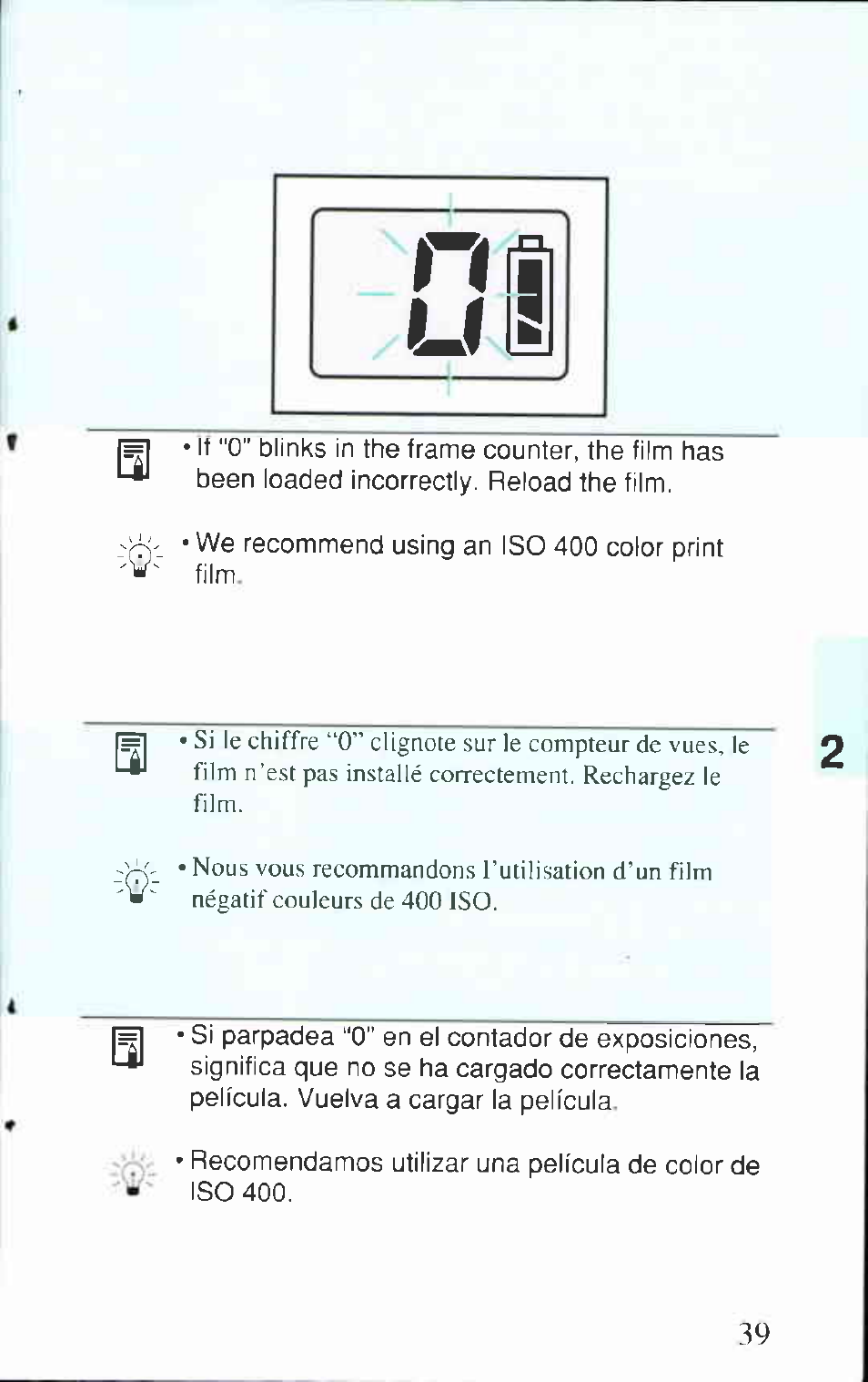 Canon 80 Tele User Manual | Page 39 / 84