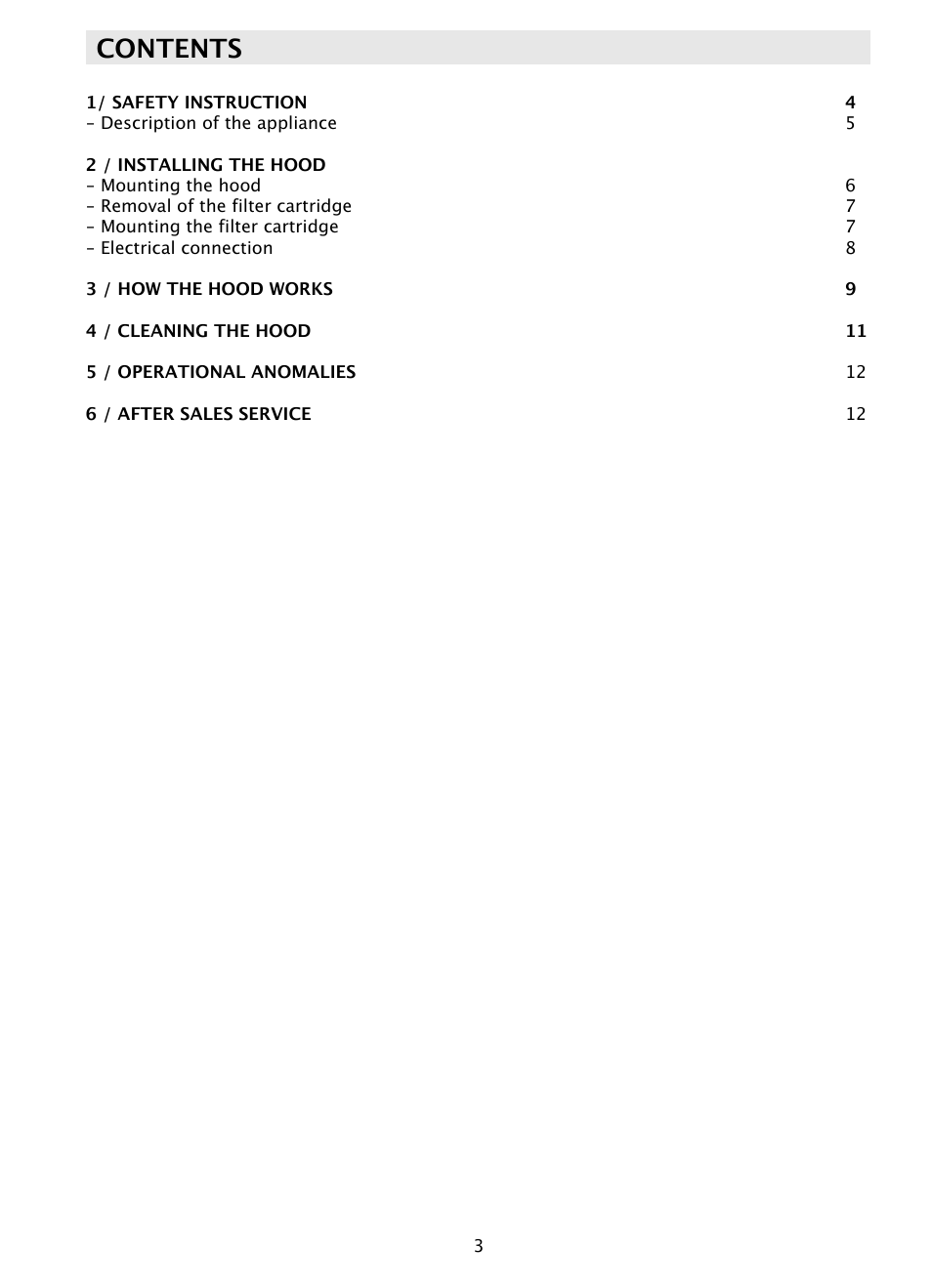 Caple DD900 User Manual | Page 3 / 20