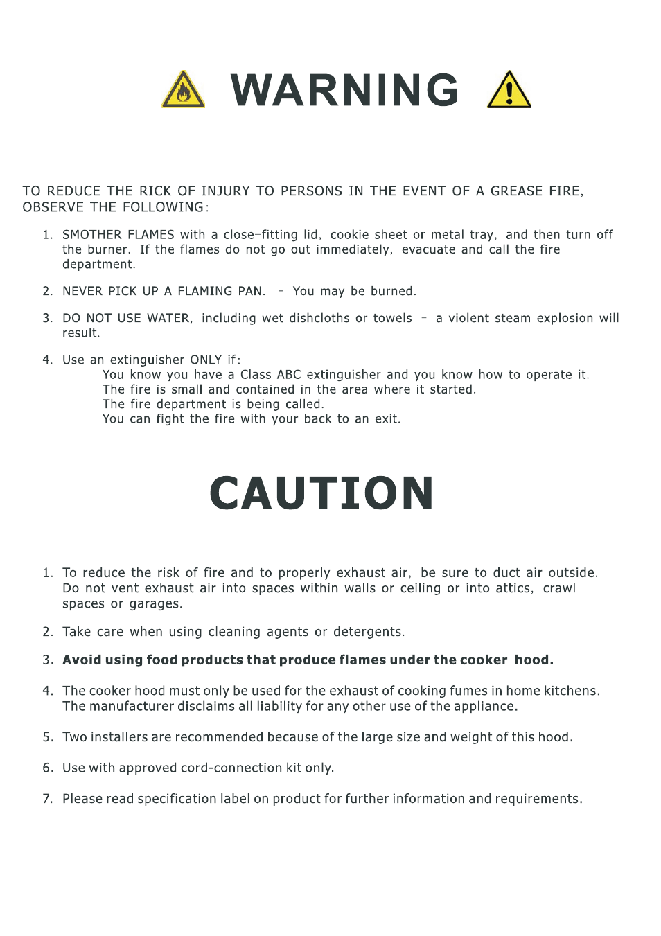 Caple AS610BK User Manual | Page 3 / 13