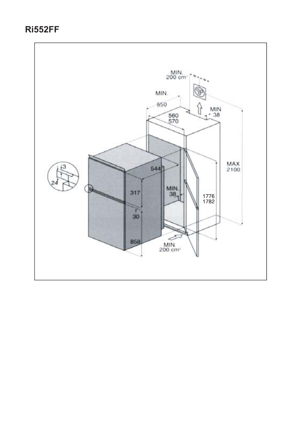 Caple Ri552FF User Manual | Page 2 / 26