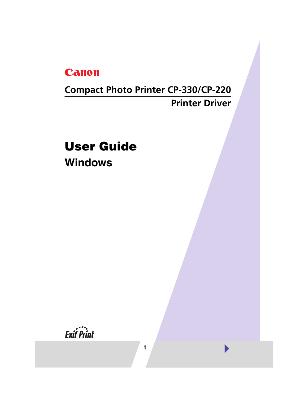 Canon CP 220 User Manual | 54 pages