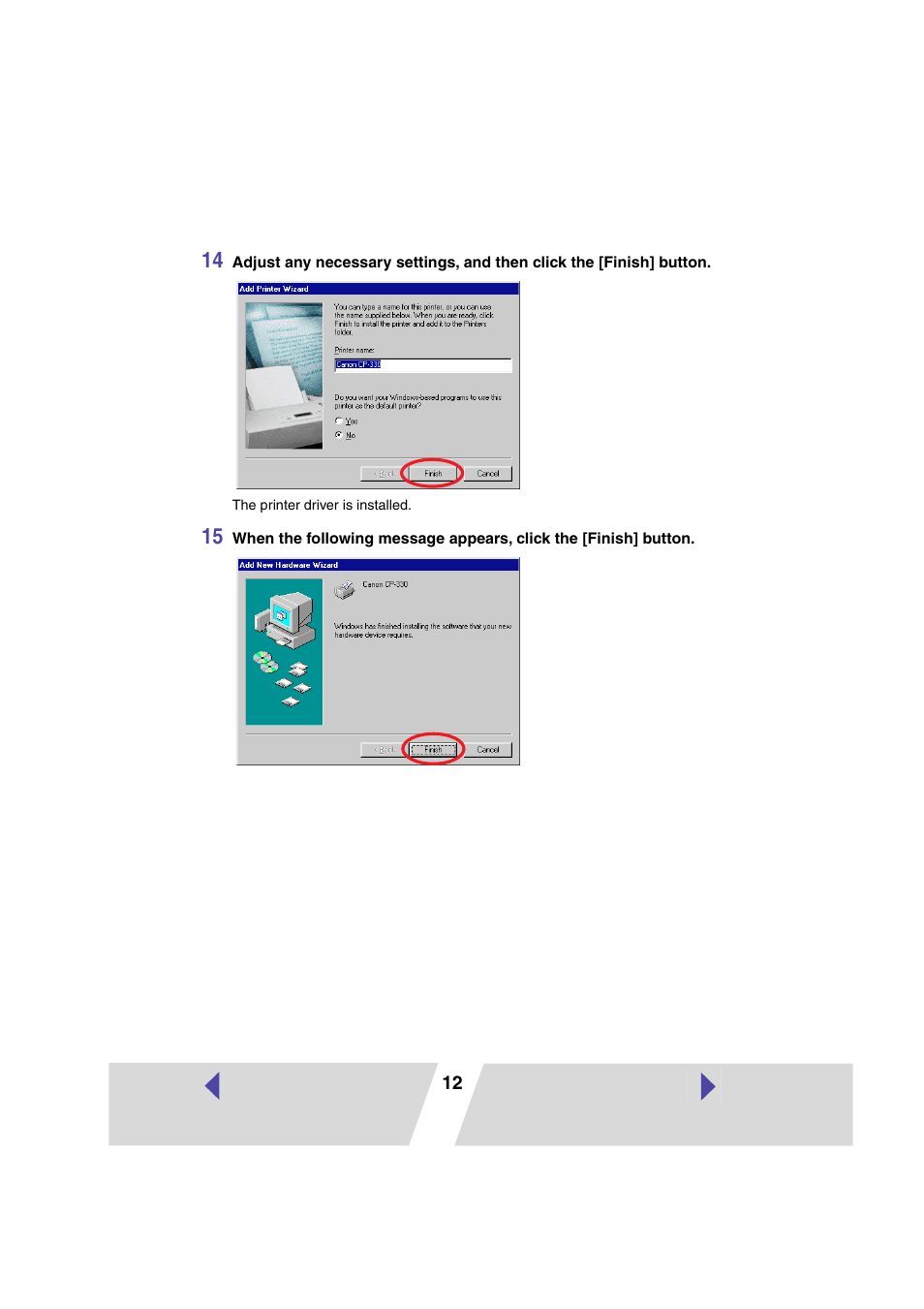 Canon CP 220 User Manual | Page 12 / 54
