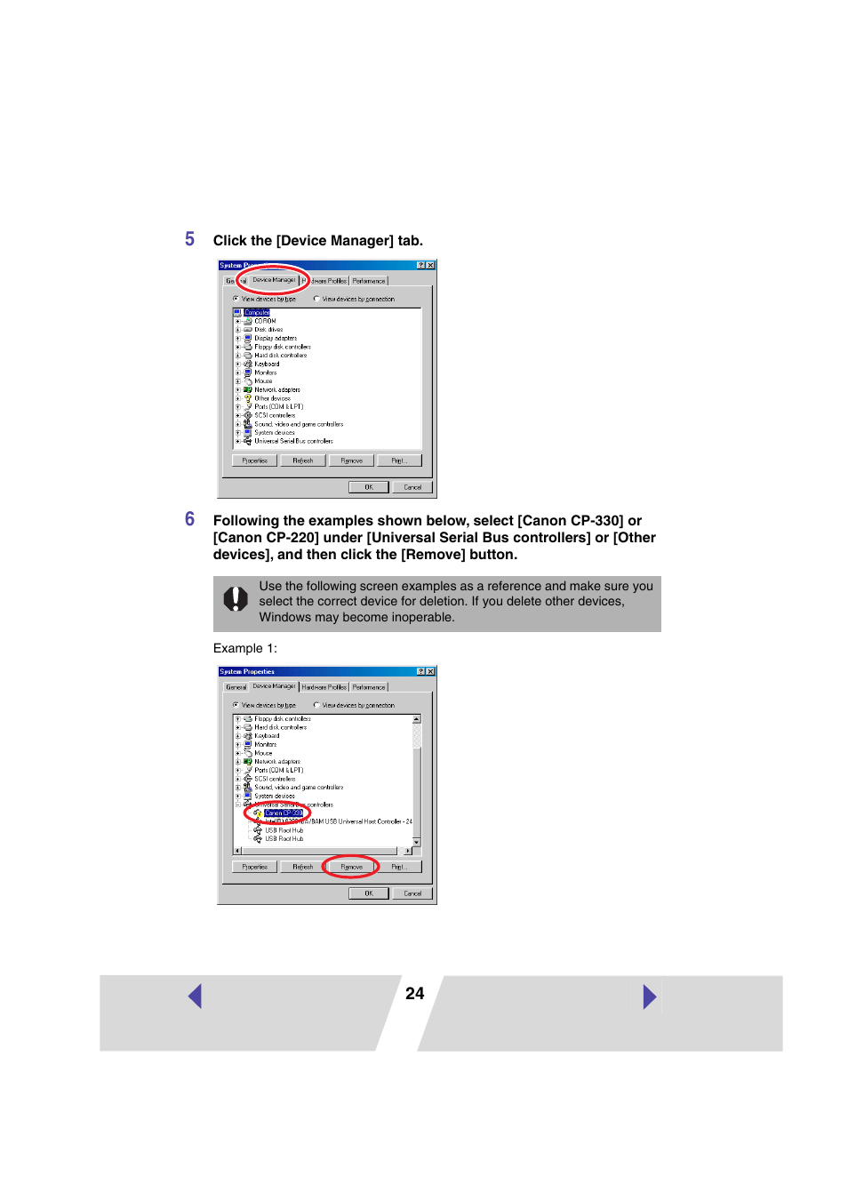 Canon CP 220 User Manual | Page 24 / 54