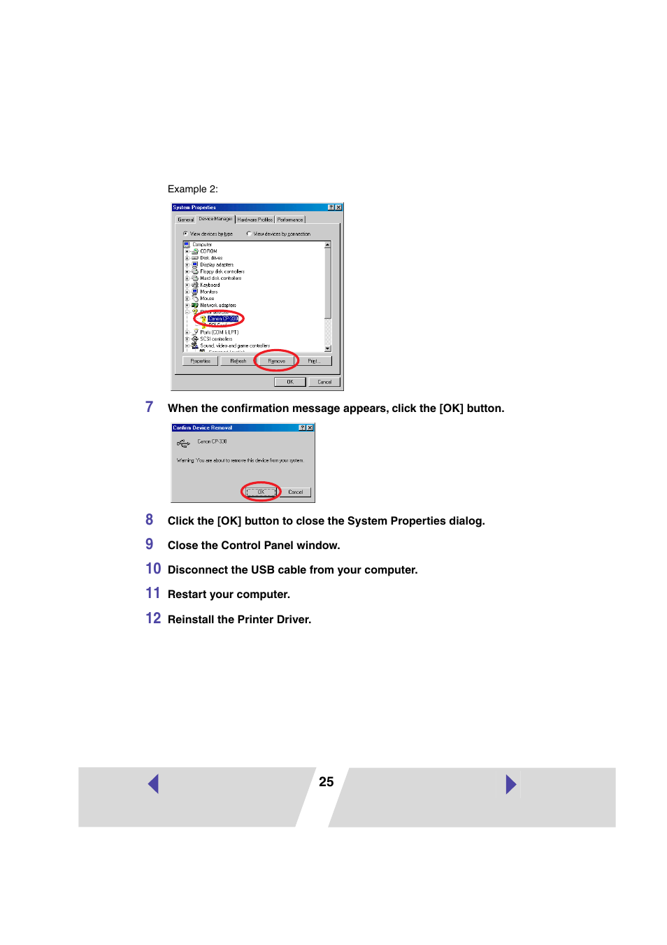 Canon CP 220 User Manual | Page 25 / 54