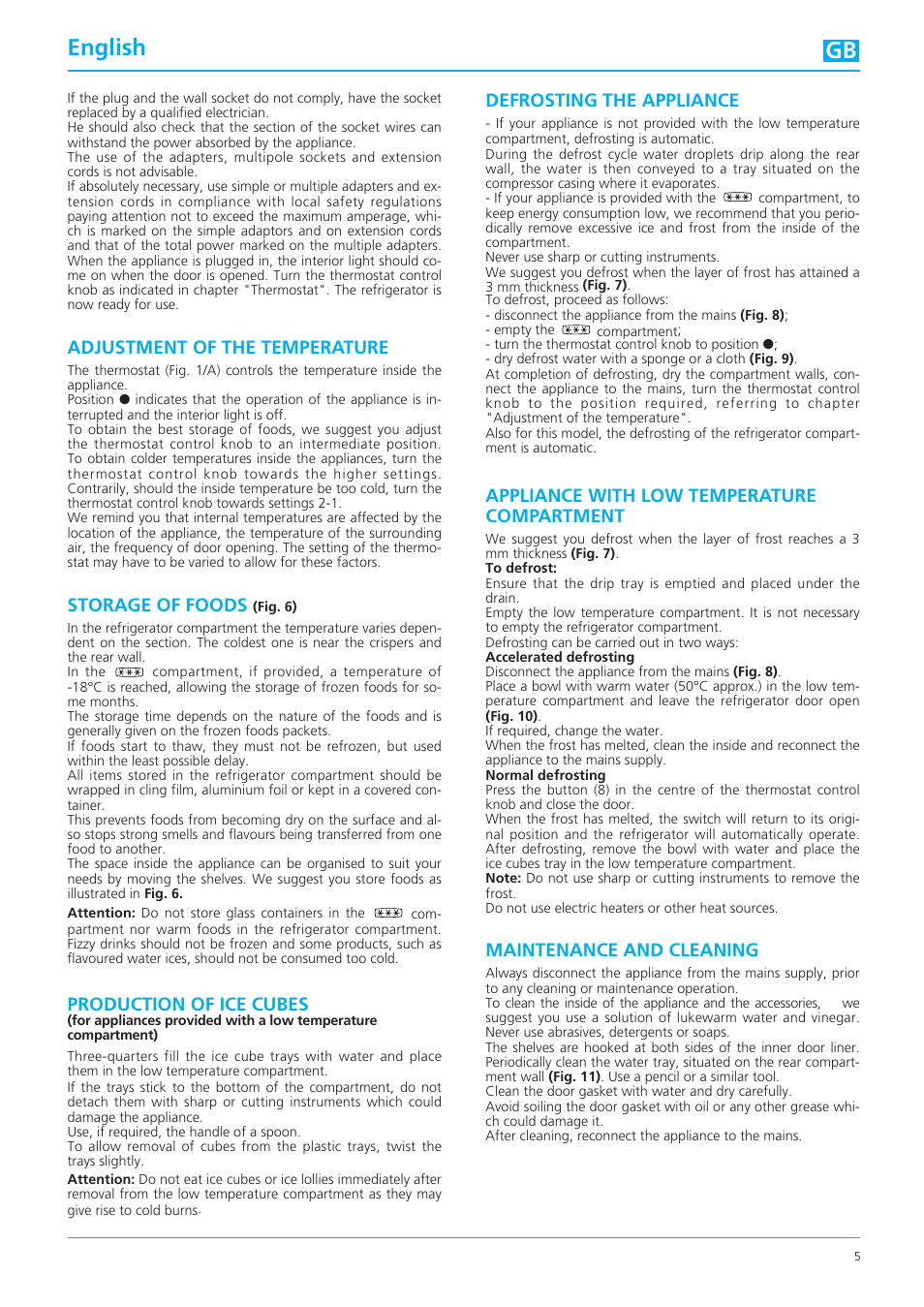 English | Caple C176L User Manual | Page 2 / 3