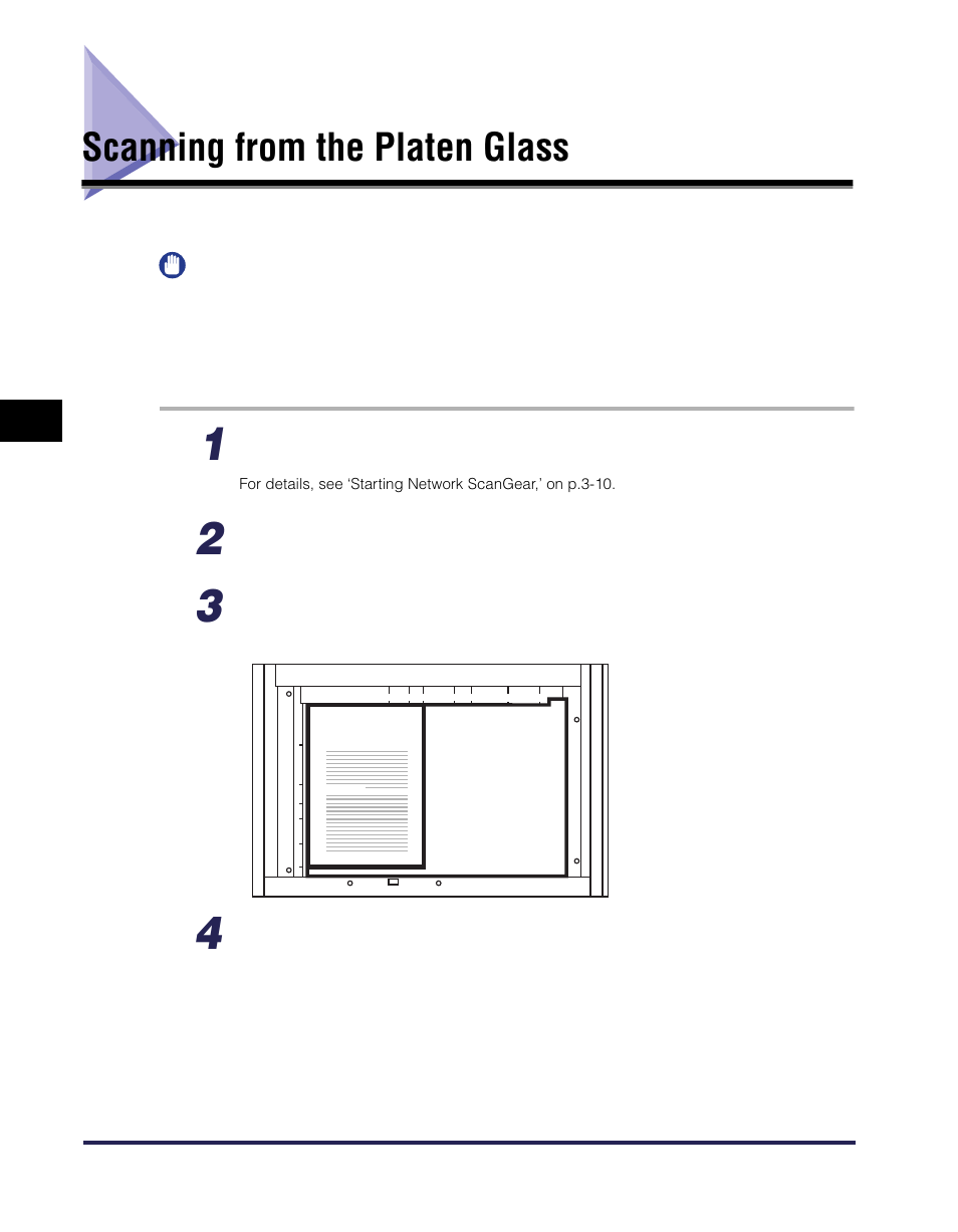 Scanning from the platen glass, Scanning from the platen glass -2 | Canon iR Series User Manual | Page 33 / 46