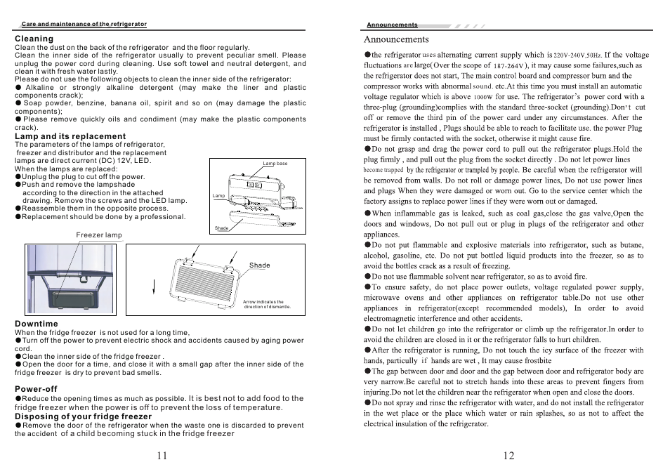 Caple CAFF205BK User Manual | Page 7 / 9