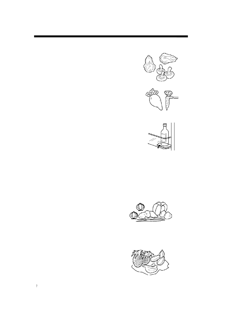Instructions, Instructions for food storage | Caple RiL178 User Manual | Page 10 / 21