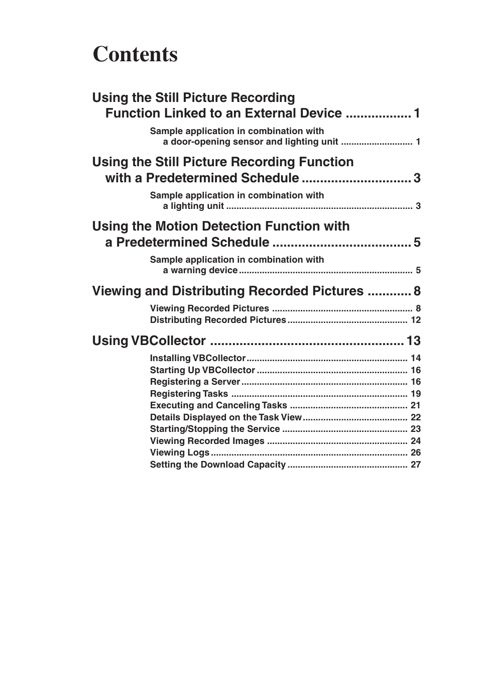 Canon VB150 User Manual | Page 3 / 32