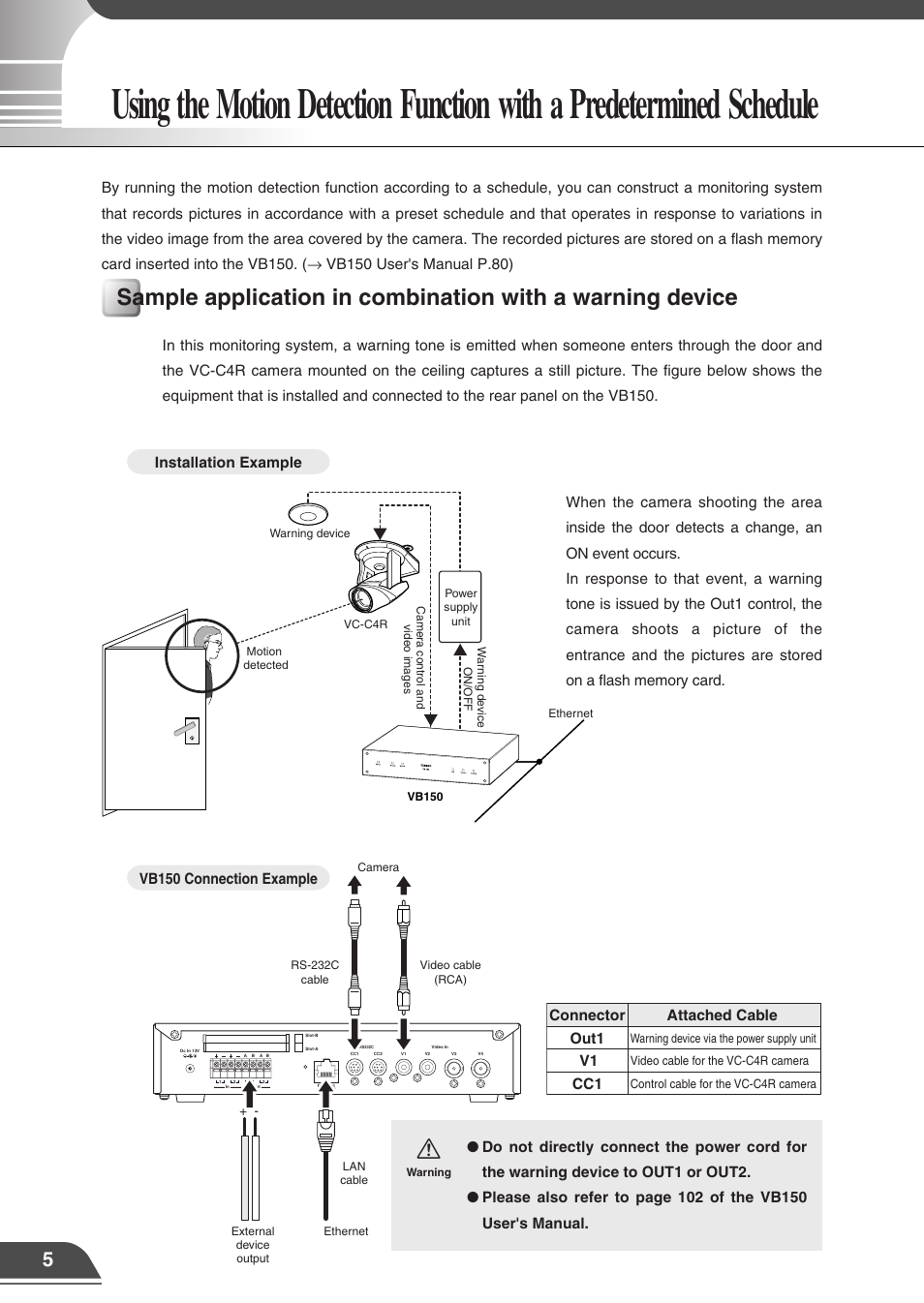 Canon VB150 User Manual | Page 8 / 32