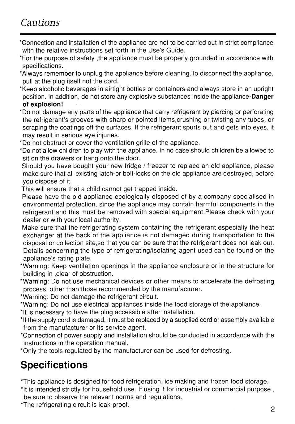 Caple RiR121 User Manual | Page 3 / 15