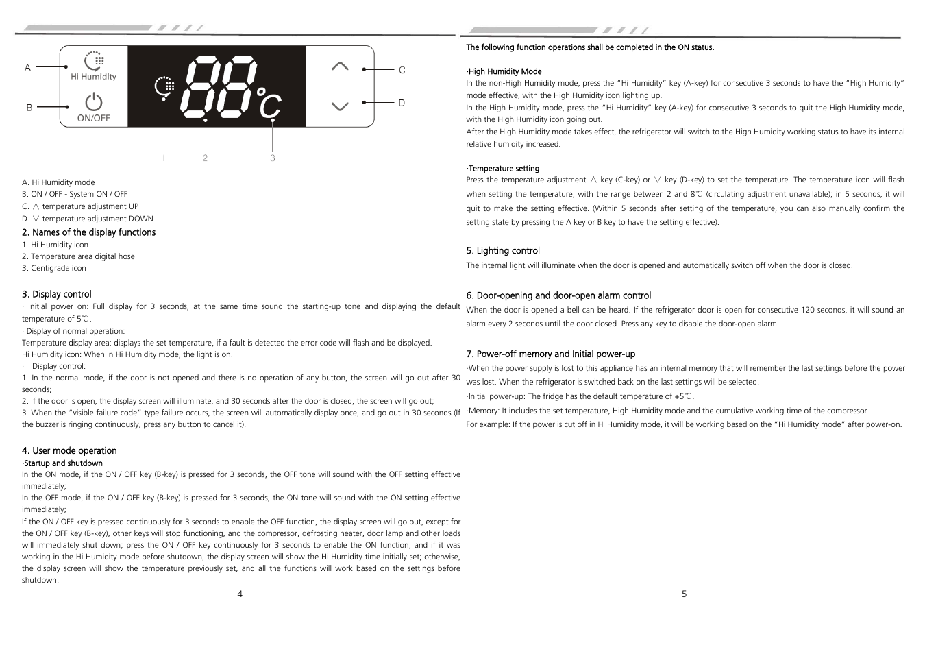 Caple RFL70 User Manual | Page 4 / 10