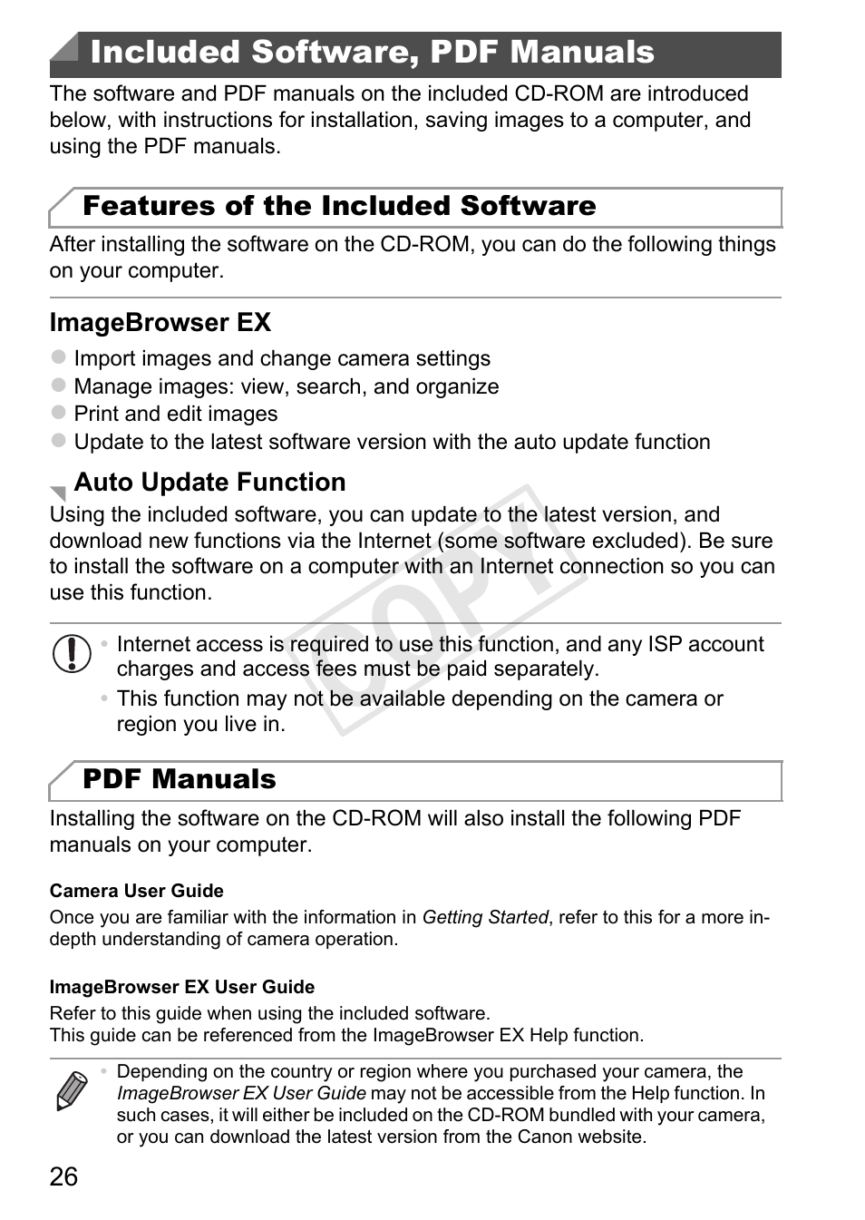 Cop y | Canon 500 HS User Manual | Page 25 / 217