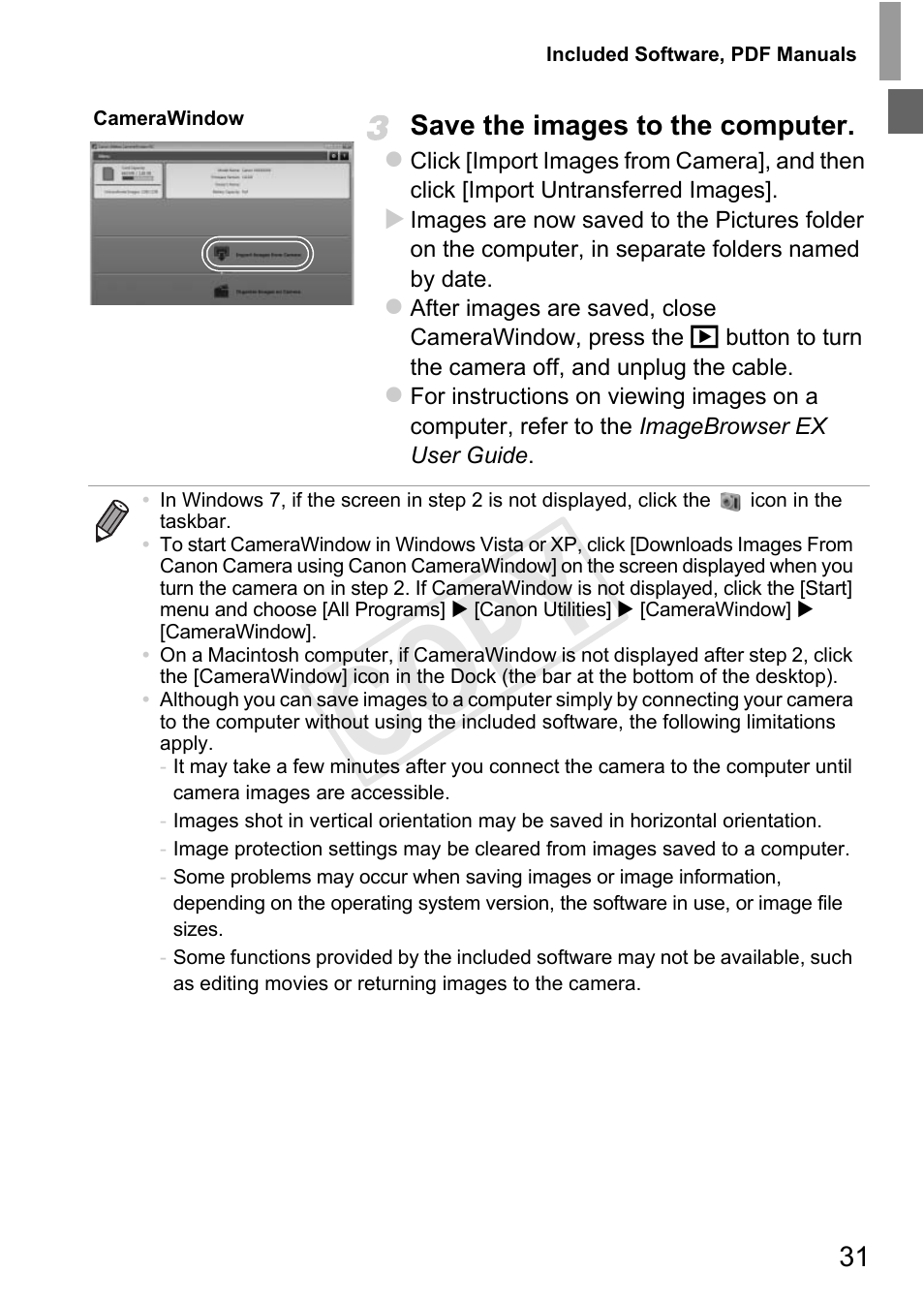 Cop y | Canon 500 HS User Manual | Page 30 / 217