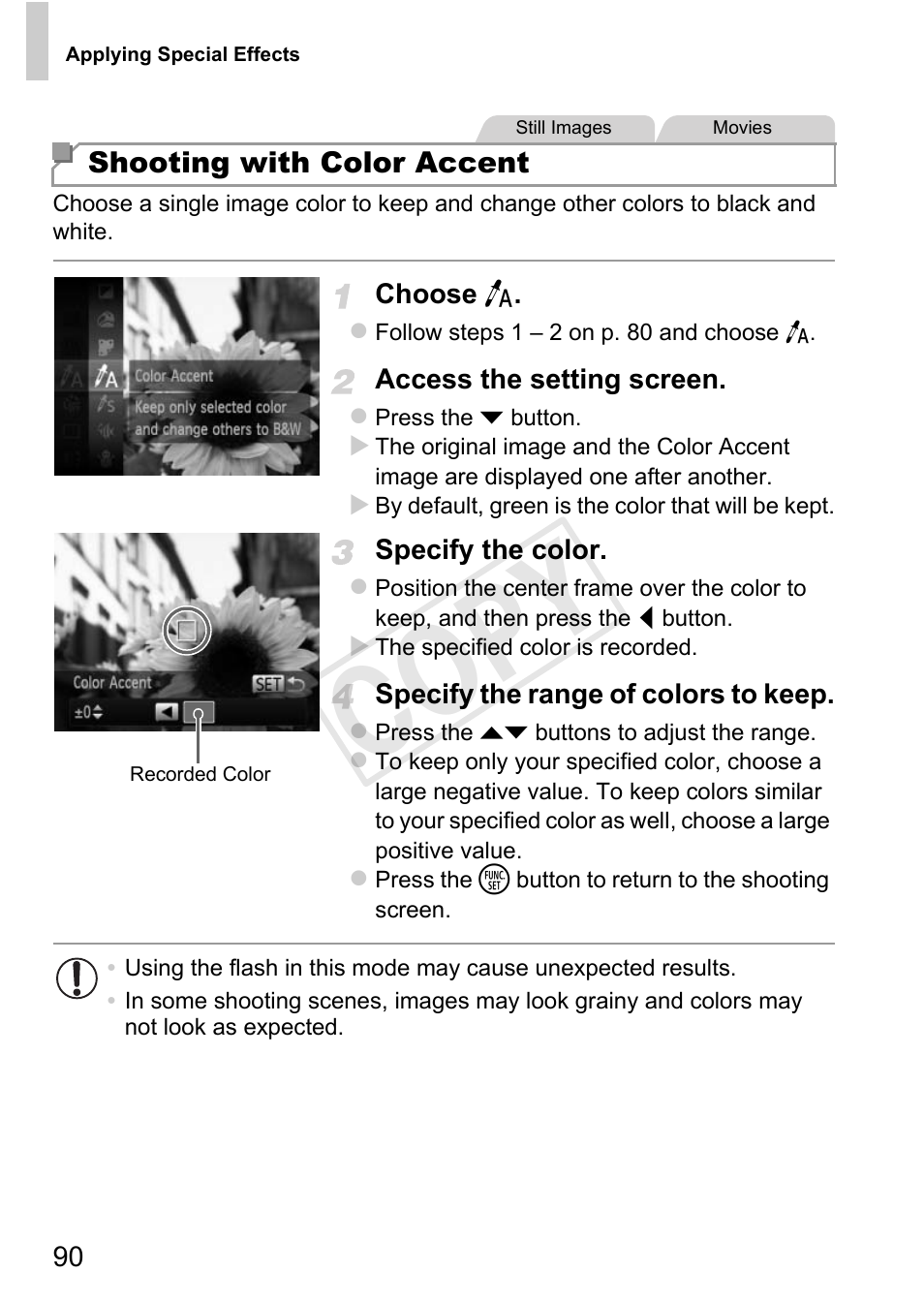 Cop y | Canon 500 HS User Manual | Page 89 / 217