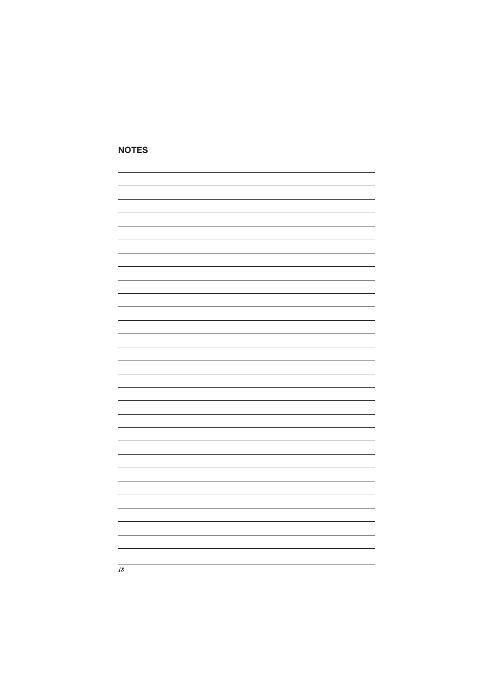 Notes | Canon L280 User Manual | Page 20 / 24