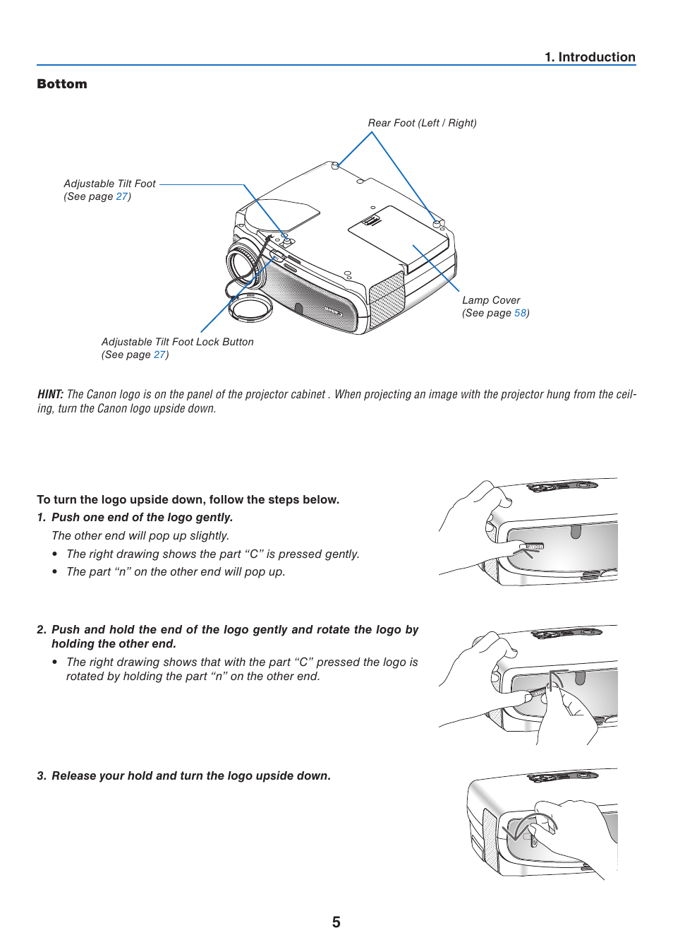 Bottom | Canon LV 7365 User Manual | Page 14 / 83