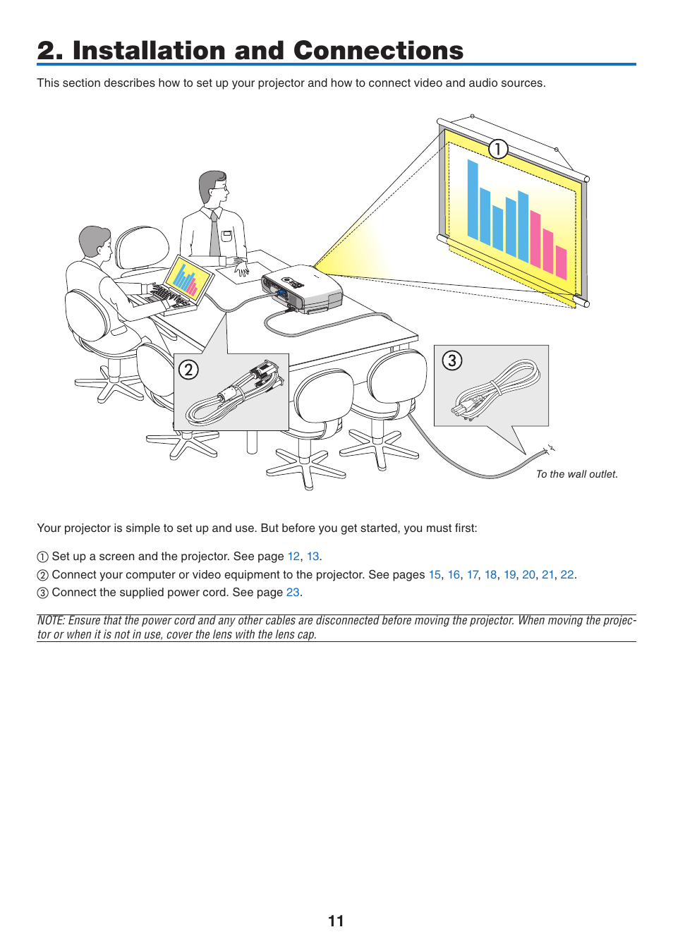 Installation and connections | Canon LV 7365 User Manual | Page 20 / 83