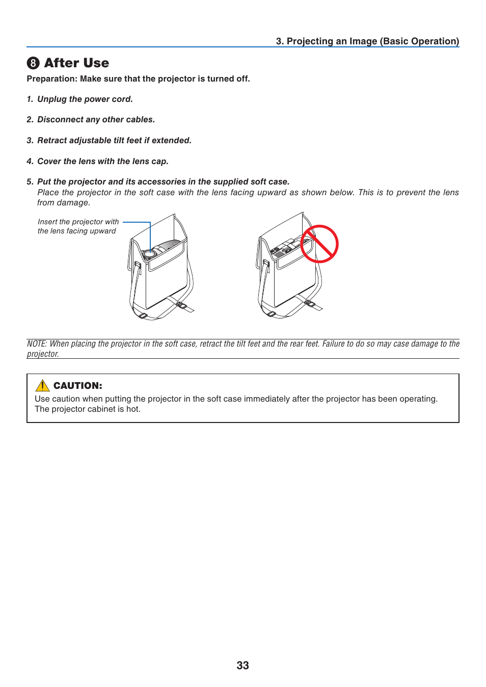 After use | Canon LV 7365 User Manual | Page 42 / 83