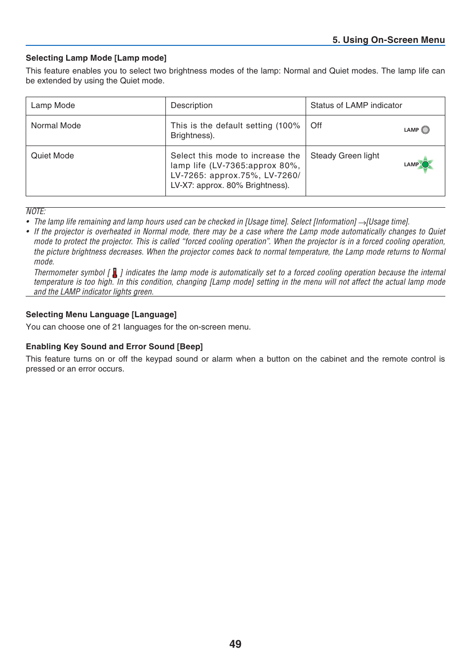 Canon LV 7365 User Manual | Page 58 / 83