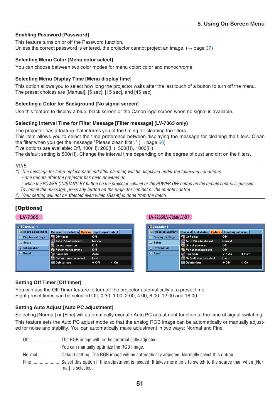 Canon LV 7365 User Manual | Page 60 / 83