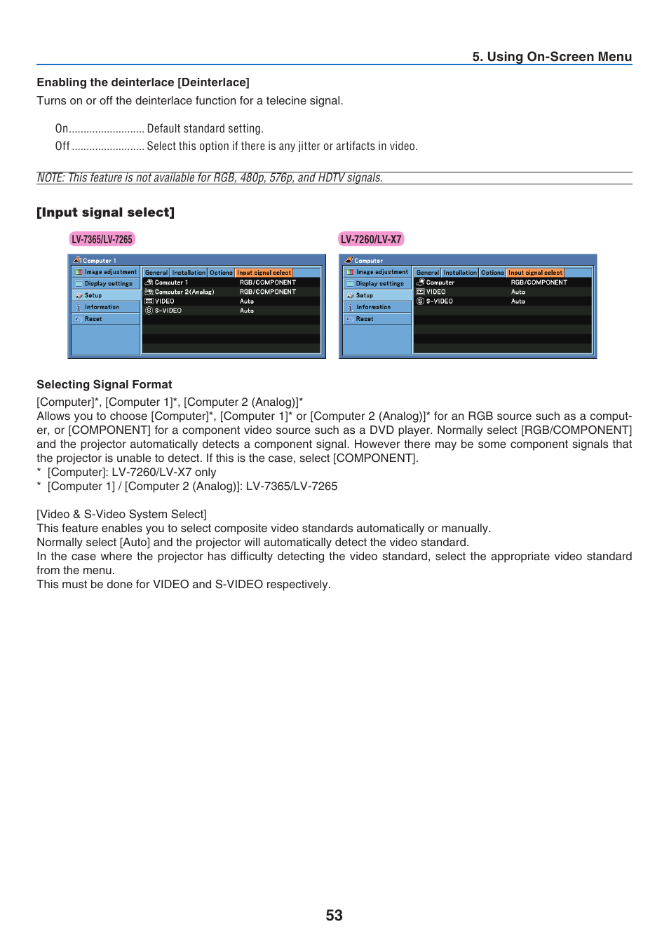 Canon LV 7365 User Manual | Page 62 / 83