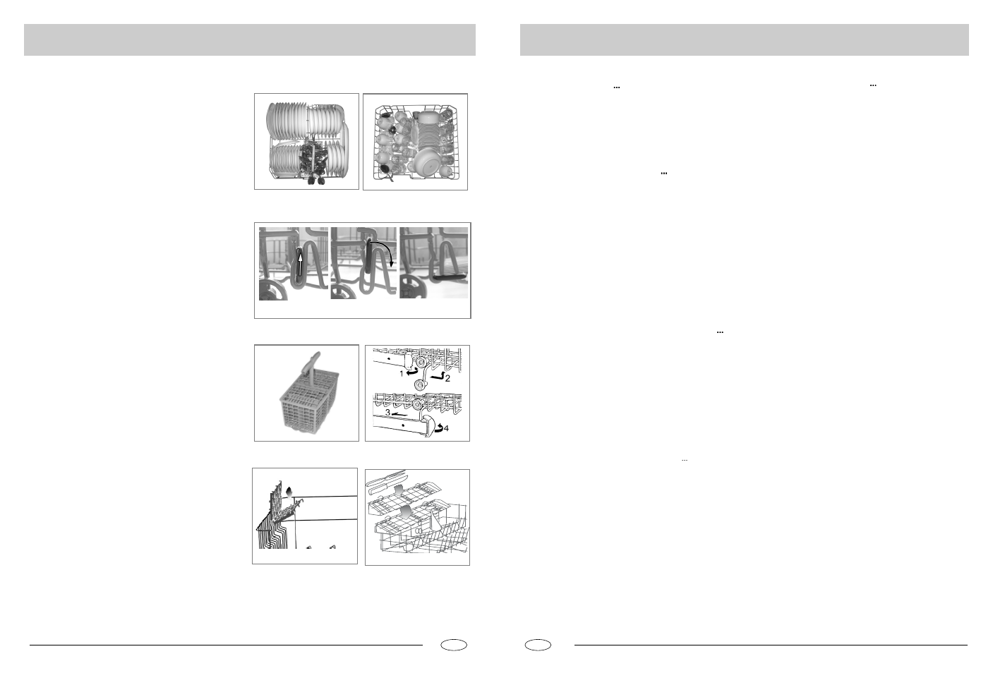 Loading the dishwasher starting the appliance | Caple DF606SS User Manual | Page 4 / 7