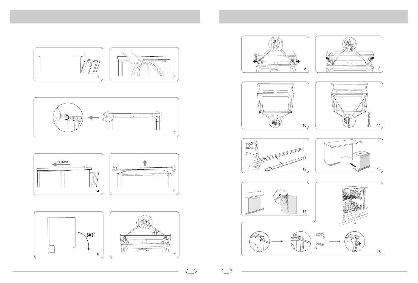 How to remove the top of your dishwasher | Caple DF606SS User Manual | Page 7 / 7