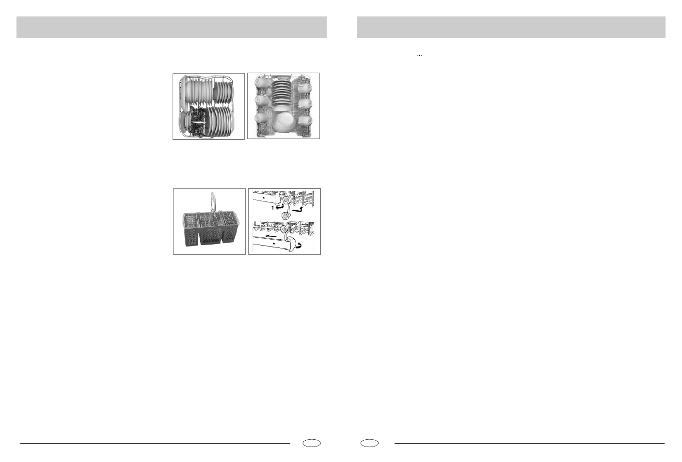 Loading the dishwasher starting the appliance | Caple Di454 User Manual | Page 4 / 7
