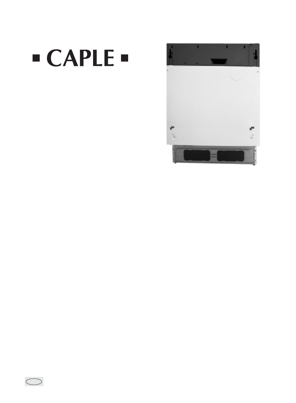 Caple Di605DL User Manual | 12 pages